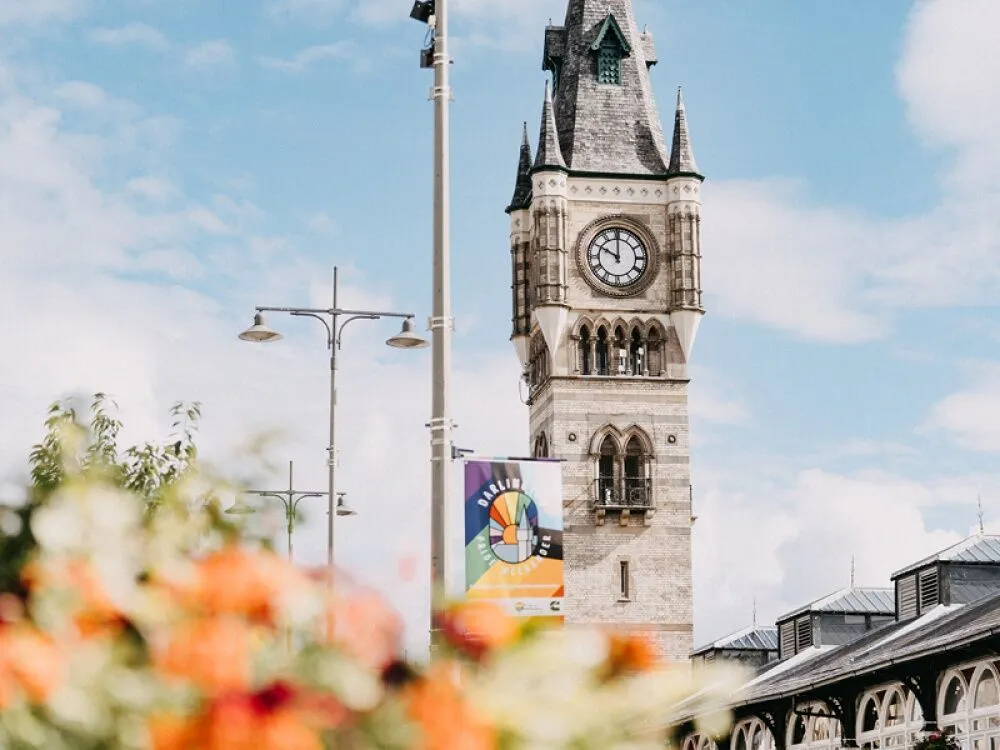 Darlington town centre in Darlington where Auto Access provides mobile auto locksmith services