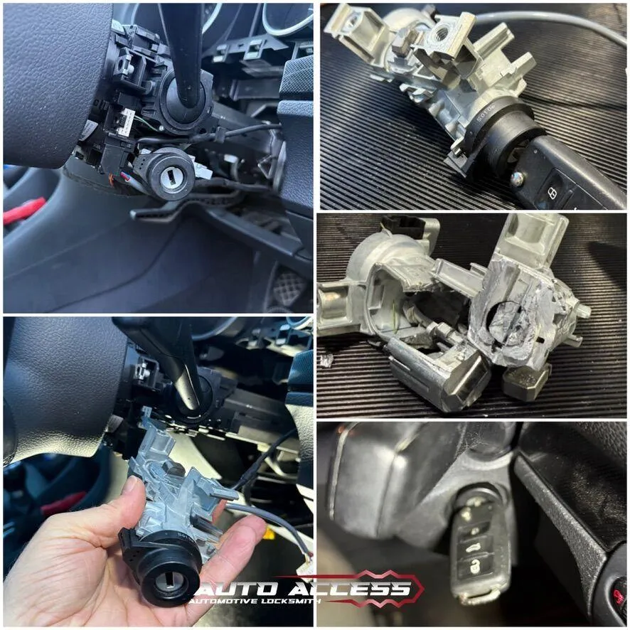 Common ignition barrel faults and repair examples on UK vehicles